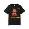 Lucky Game 777 T-Shirt | Retro Slot Machine Graphic | Essential Entry||Unisex Garment-Dyed T-shirt
