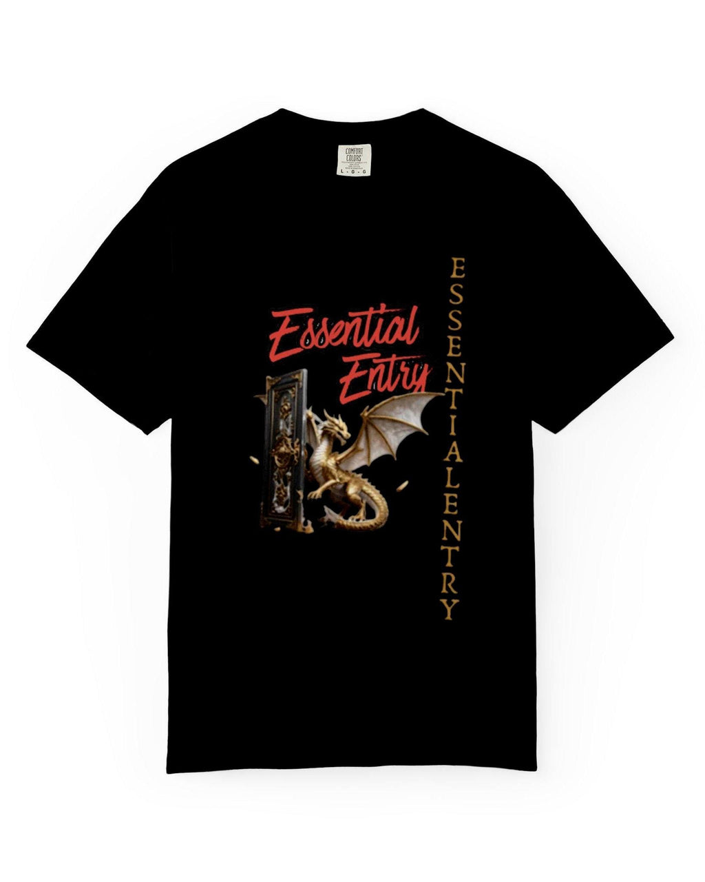 Men’s Organic Cotton Minimalist T-Shirt - EssentialEntry Luxury Unisex Tee”This design is exclusively created for my own brand. It is available only in my Etsy shop and is not sold in any other store. All copies and designs are copyright protected, and you are purchasing this exclusively from this shop.”