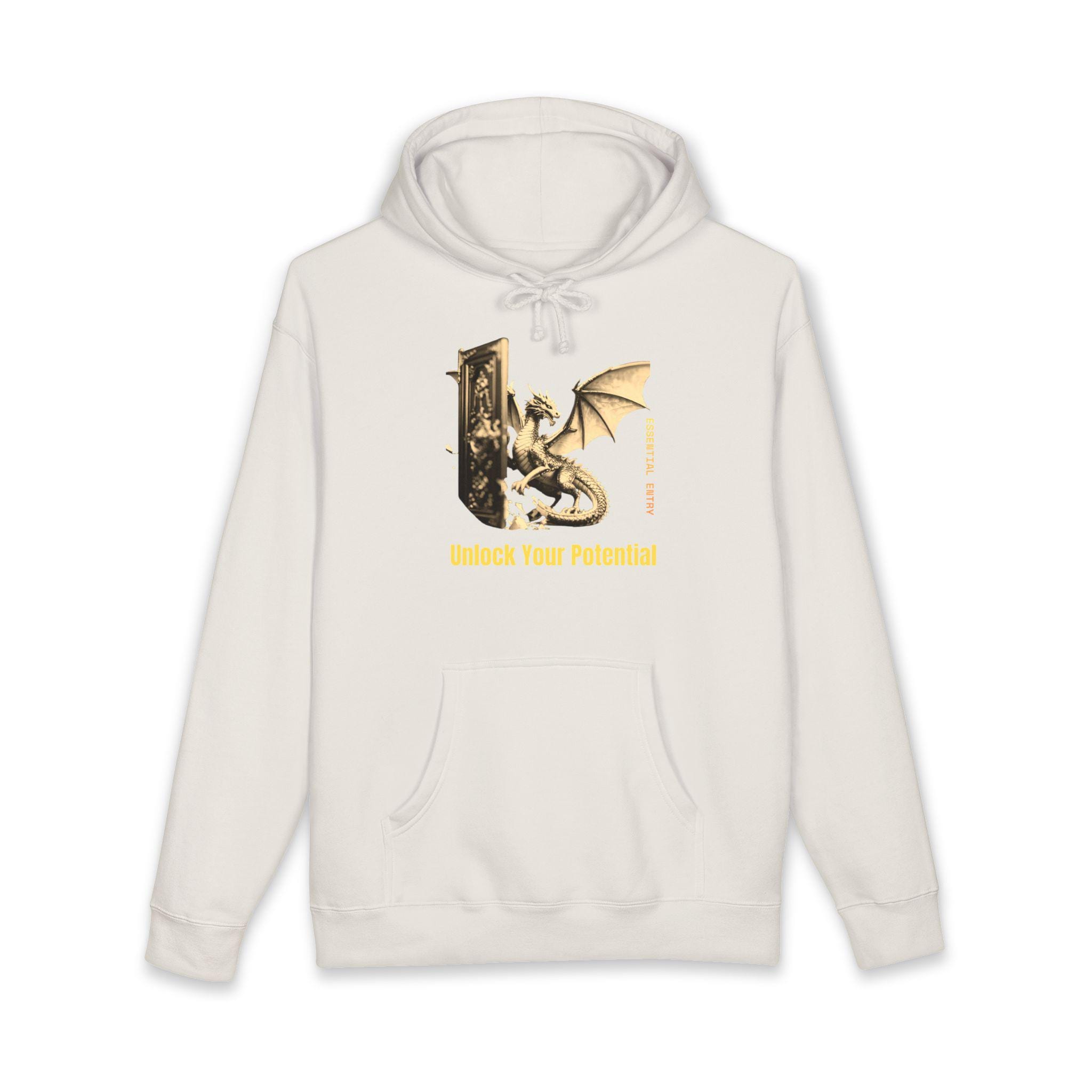 Golden Dragon Hoodie – Heavyweight Fleece Lined Sweatshirt Unlock Potential