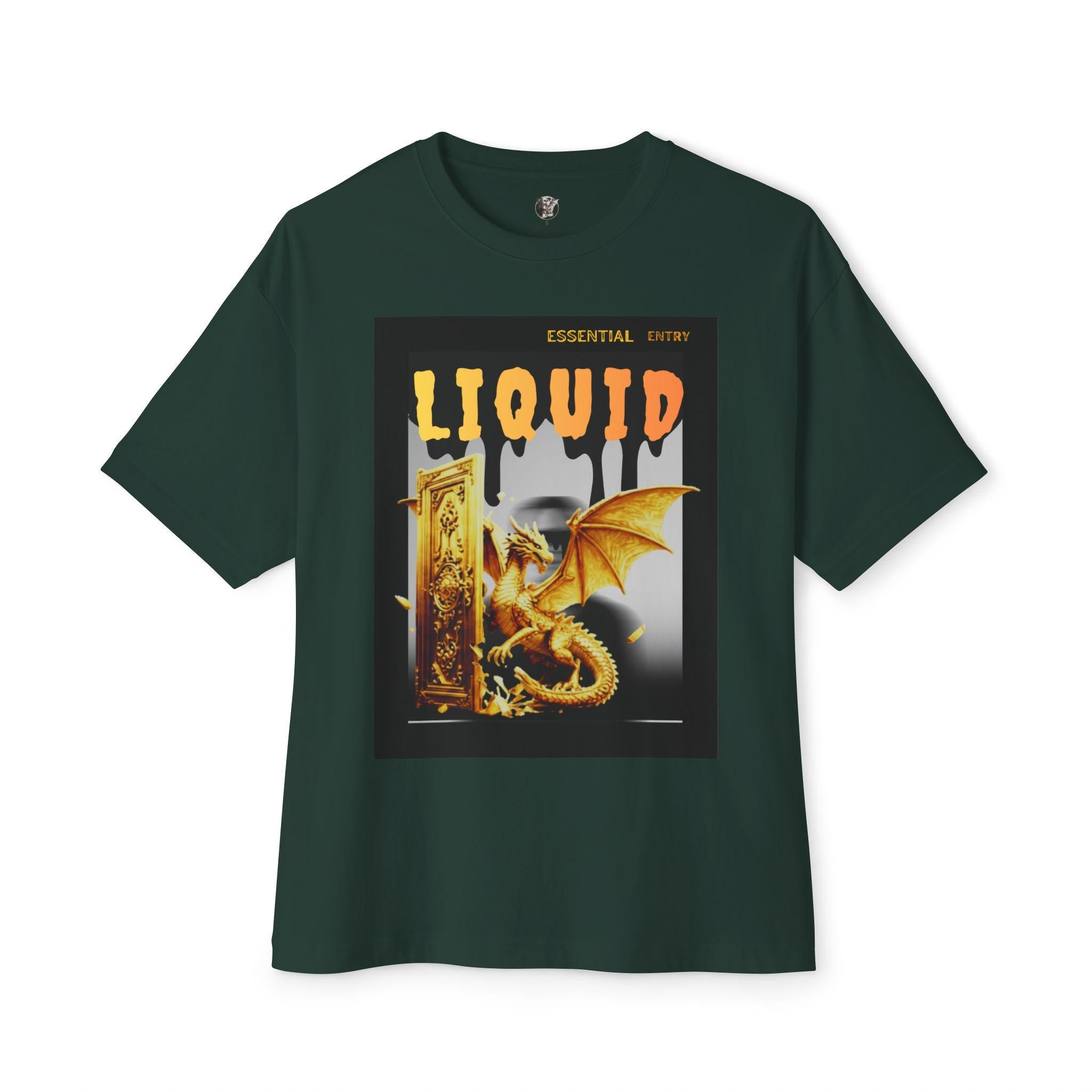 Liquid Dragon Port || Unisex Oversized Boxy Tee