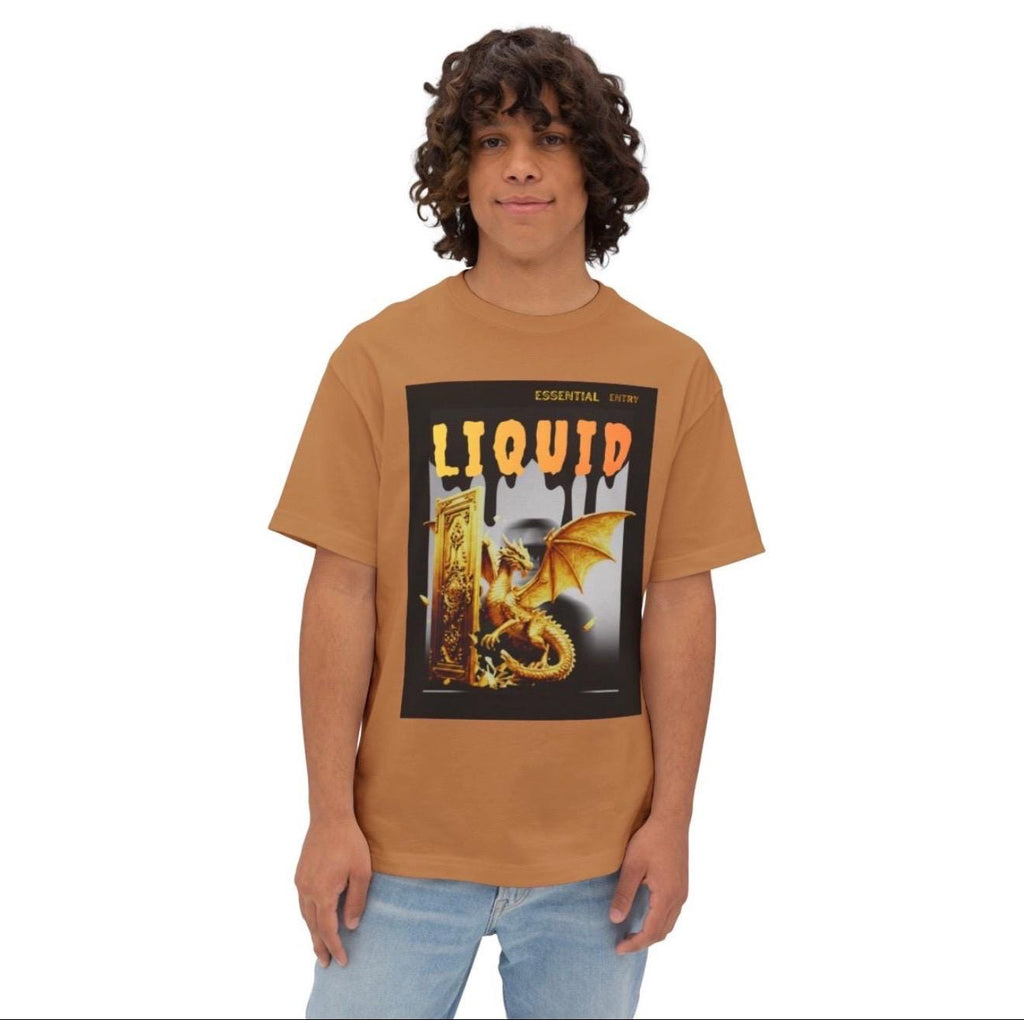 Liquid Dragon Port || Unisex Oversized Boxy Tee