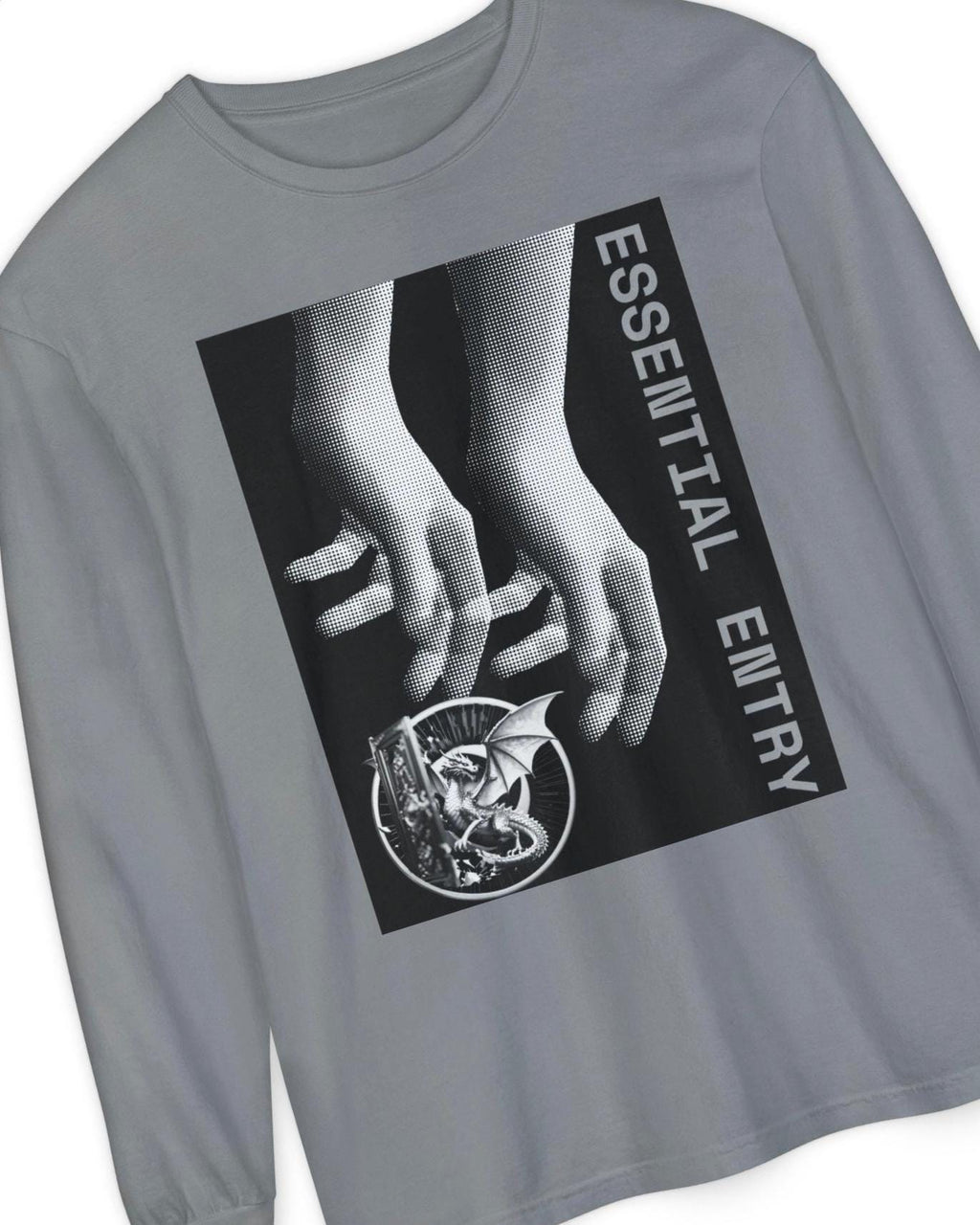 Essential Entry Dragon’s Grasp Unisex Tee – Embrace Power & Simplicity”