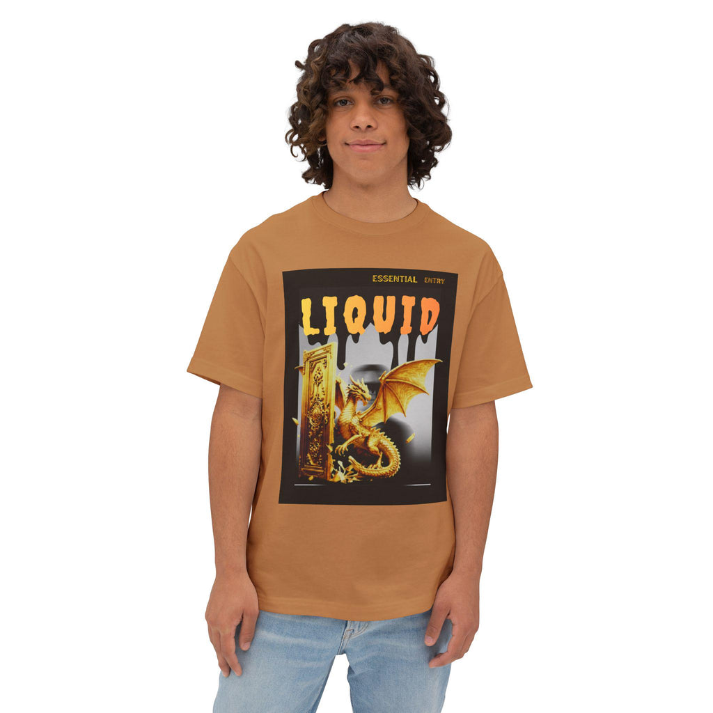Liquid Dragon Port || Unisex Oversized Boxy Tee