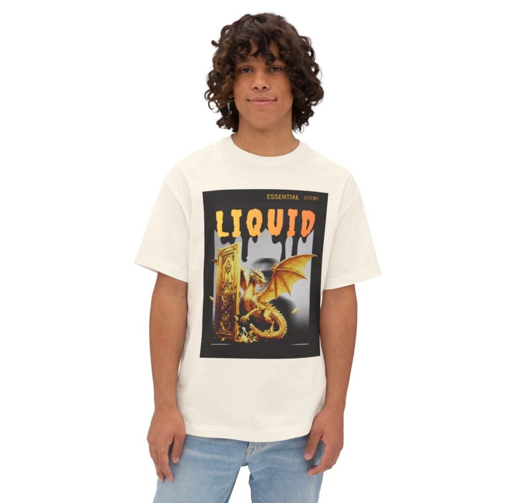 Liquid Dragon Port || Unisex Oversized Boxy Tee